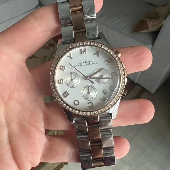 Marc jacobs chronograph watch hot sale
